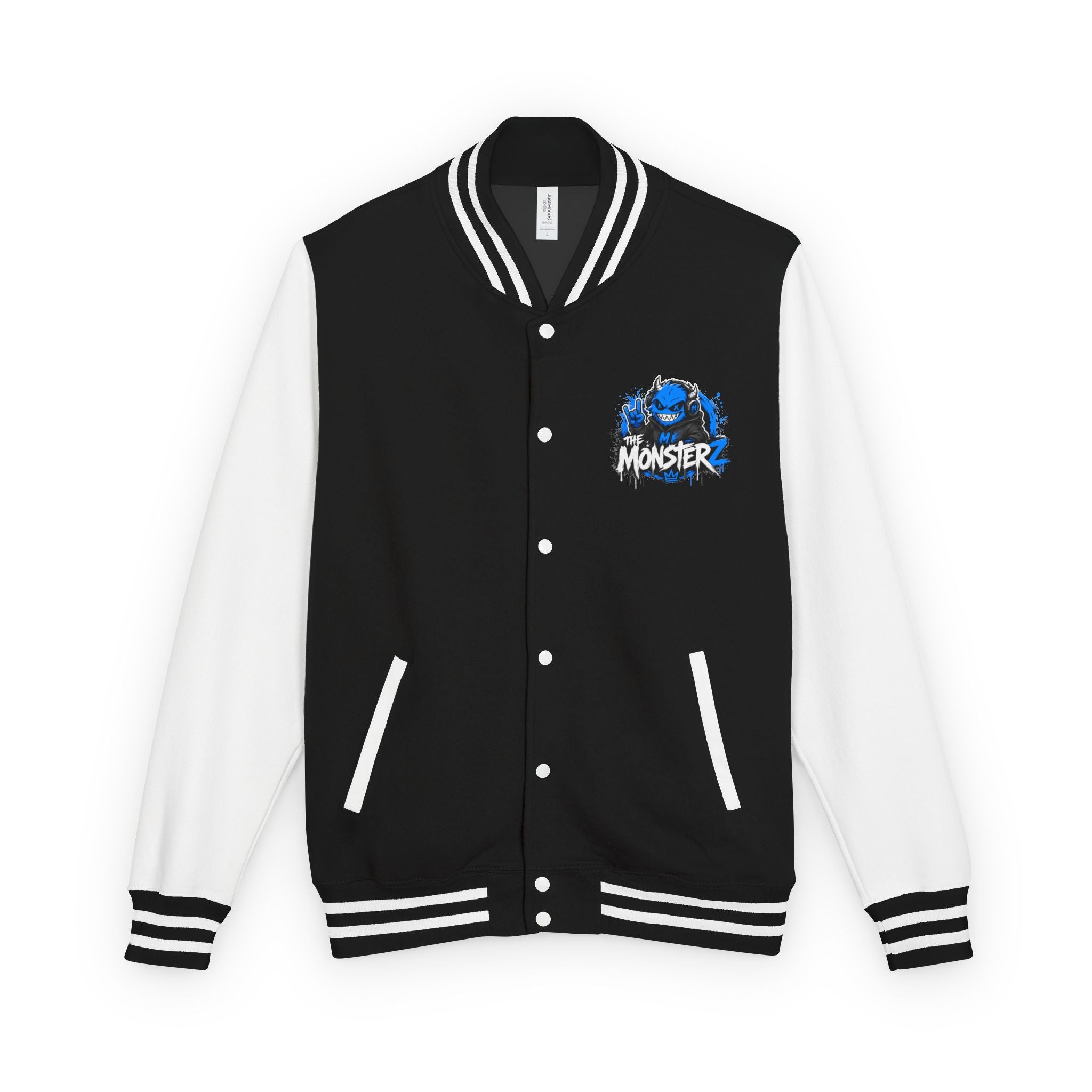 🧥 TheMonsterz Varsity Jacket – Streetwear mit Charakter