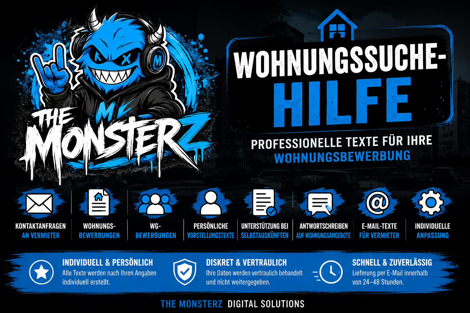 🏠 Wohnungsbewerbung & Vermieteranschreiben