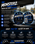 TheMonsterz Premium Duftbaum – Glatteis | Auto-Lufterfrischer mit TheMonsterz Design